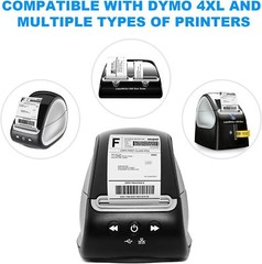500 4×6 Fanfold Direct Thermal Direct Shipping Labels for Zebra & Rollo Printers