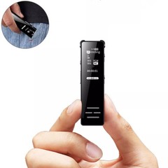 Mini Audio Recorder – HD Voice Activated Recorder with MP3 Playback 77x20mm
