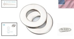 Versatile 1/4″ Stainless Steel Washers – 100 Pack – ANSI Compliant Fasteners