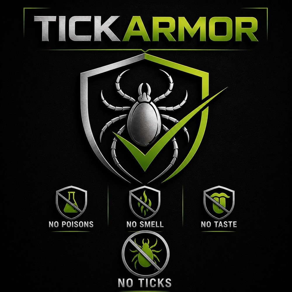 TICK ARMOR Prevention One-A-Day Capsules NO Smell~Taste~Chemicals ALPHA GAL Safe