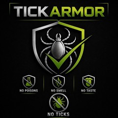 TICK ARMOR Prevention One-A-Day Capsules NO Smell~Taste~Chemicals ALPHA GAL Safe