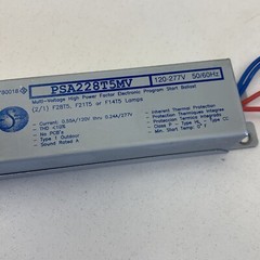 Robertson PSA228T5MV Multi-Voltage Fluorescent Ballast for (2/1) F28T5 Lamp