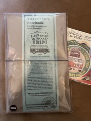 Let’s Go On A Road Trip, Traveler’s Notebook/Company • Regular Notebook • Brown