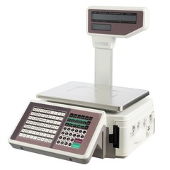 Commercial Digital Price Computing Scale with Thermal Label Printer Supermarket