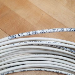 Windy City Wire 004340S Cable, 22 AWG, 4 Conductor, CSA – NEW