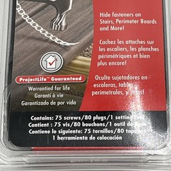 NEW!! FastenMaster 75pc Rocky Harbor Collated Cortex Trex Composite Deck Screw