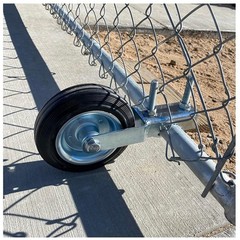 Galvanized Steel Gate Wheel – 500lbs Capacity, Easy Installation Support Wheel