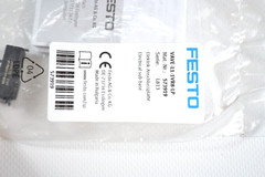 Festo VAVE-L1-1VR8-LP (573919) Electrical Connection Plate x 2 pcs. NEW!