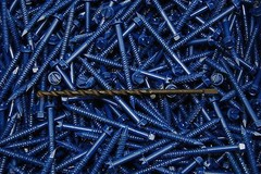 (150) Hex Washer Head 1/4 x 2-3/4 Concrete Masonry Screws Tapcon Anchor & Bit