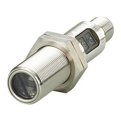 Ifm Ogh500 Diffuse Photoelectric Sensor, M12, Right Angle, Cylindrical,