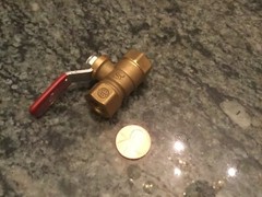 new Legend 1/8″ T-1001 Full Port Ball Valve – NEW 1/8 NPT brass made in Italy