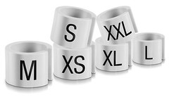 Hanger Sizer Garment Markers “XXS-5XL”Plastic Size Marker Tags Choose Your Sizes