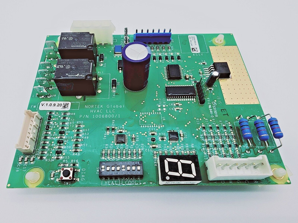 Nortek Global HVAC LLC 1006800/1 Air Handler Furnace Control Board