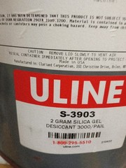 ULINE DESICCANT S-3903 5 GALLON BUCKET (3000).