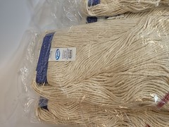 4 Pack Skyline Cedar Commercial #40 Extra Heavy Looped-End Mop Head – 97415-RD-N
