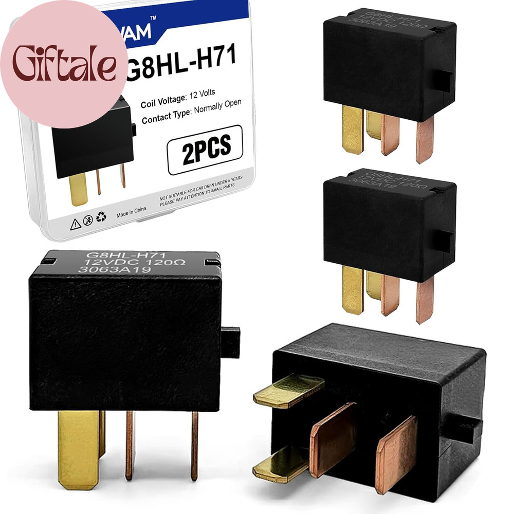 2PCS Automotive Relay, G8HL-H71 39794-SDA-A03 39794-SDA-A05 12VDC, Compatible fo