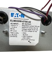 EATON ELM030W-0700-42 30W Constant Current LED Driver 🔥 Fast Shipping 🔥