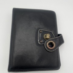 Franklin Covey Brown Full-Grain Leather Planner Organizer 34997 .118