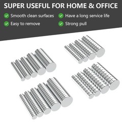 N35 Neodymium Magnets Round Strong NdFeB Permanent Refrigerator Magnet Set