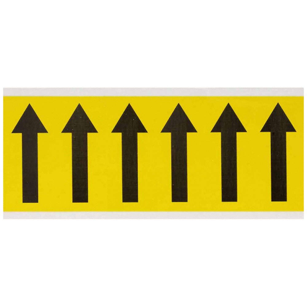 BRADY 3450-ARO Numbers And Letters,Arrow,3-1/2 In. H 14R060
