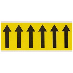 BRADY 3450-ARO Numbers And Letters,Arrow,3-1/2 In. H 14R060