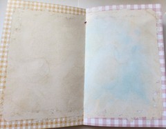 Junk Journal Booklet “COUNTRY GINGHAM” Farmhouse Cards, Pockets Ephemera 40Pg