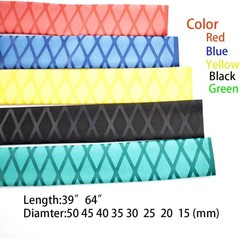 Durable Non-Slip Heat Shrink Wrap for Fishing Rods – 39″ & 64″ Sizes Available