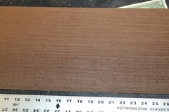Wenge Raw Wood Veneer Sheet 9.5 x 49 inches 1/42nd thick 7682-42