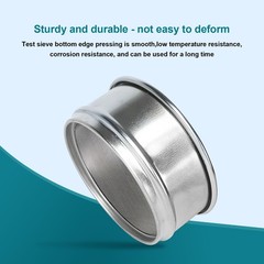 304 Stainless Steel Mesh Lab Sieve 30 Mesh 0.6mm Aperture Test Sieve 4inch10c…