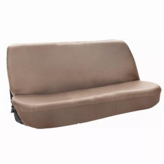 Bench Seat Cover Ford Chevy Dodge Full Size Trucks PU Leather Beige Deluxe