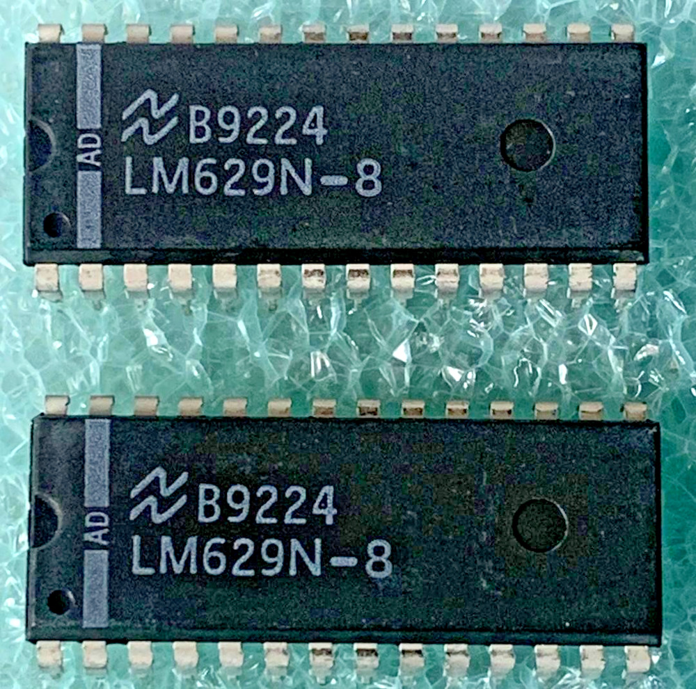 QTY 2 NATIONAL SEMICONDUCTOR LM629N-8 PRECISION MOTION CONTROLLER 28-PIN *NOS*
