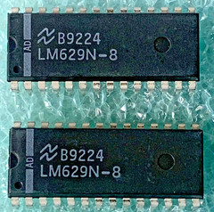 QTY 2 NATIONAL SEMICONDUCTOR LM629N-8 PRECISION MOTION CONTROLLER 28-PIN *NOS*