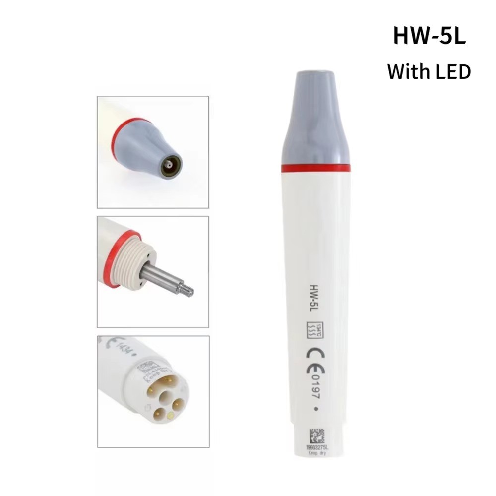 Woodpecker Type HW-5L Dental Ultrasonic Scaler Detachable Handpiece LED Light