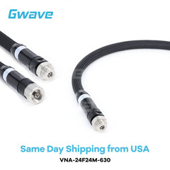 2.4mm NMD Female to 2.4mm NMD Male Precision Flexible VNA Test Cable, DC – 50GHz
