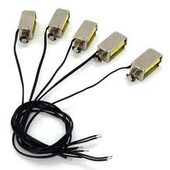 5PCS DC 12V 4Mm Stroke Mini Push Pull Type Solenoid Actuator Micro DC Solenoid