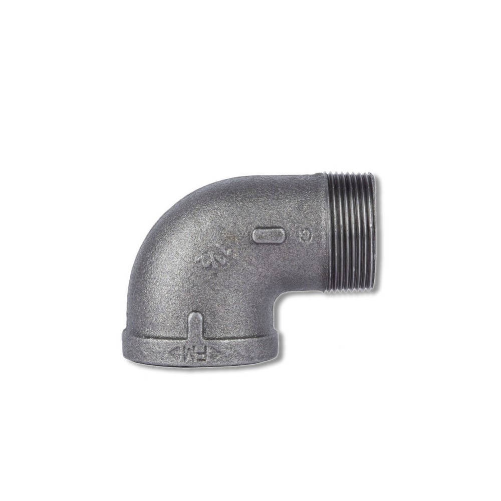 STZ Industries 1-1/2 in MIP X 1-1/2 in FIP Black 90 Degree Elbow 310USE90-112
