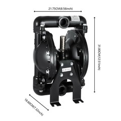QBY4-25L Air-Operated Double Diaphragm Pump 1″ Inlet & Outlet 120 PSI 35 GPM HOT