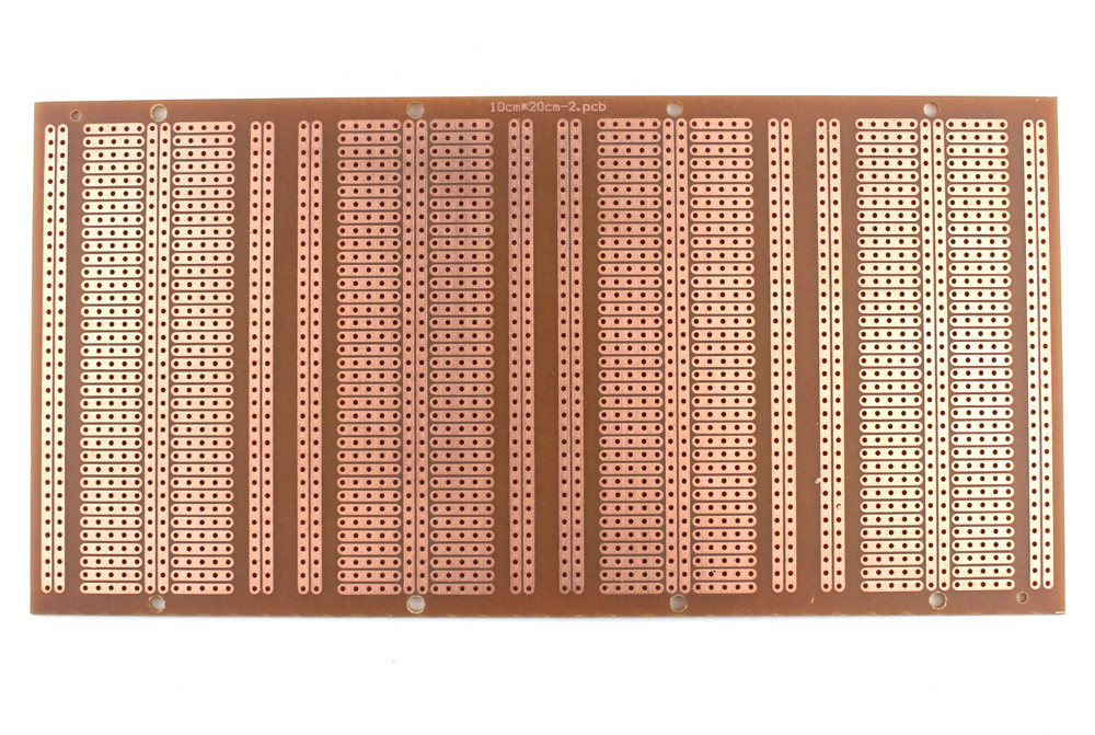4pc Proto Perf Circuit Board PCB 5er Quadruple Breadboard Layout FR2 10x20cm