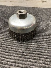 New in Box Anderson 10215 4in .020 Wire 5/8in-11ah Crimped Wire Cup Brush