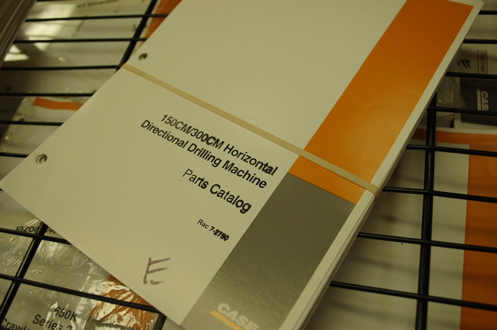 CASE 150CM 300CM Horizontal Directional Drill Machine Parts Manual book catalog