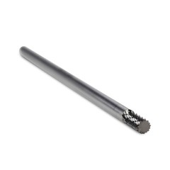 BHA Long Tungsten Carbide Burr Rotary File, Double Cut – 6 inch x 1/4 inch Shank