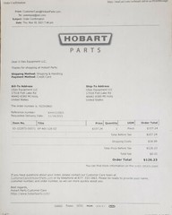 Hobart Mixer Oil H600 L800 M802 V1401 Transmission Oil Direct Replacement, 1 gal