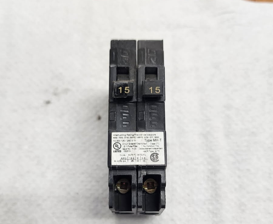 Murray MP1515 15 Amp Single Pole Circuit Breaker NOS Free Shipping
