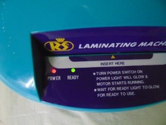 Royal Sovereign RS Laminating Machine Blue Green RPA-200CL