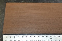 Wenge Raw Wood Veneer Sheet 9.5 x 49 inches 1/42nd thick 7682-41