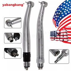 1-5 YABANGBANG Dental High Speed Handpiece + 4 Hole Quick Coupling 360° Swivel