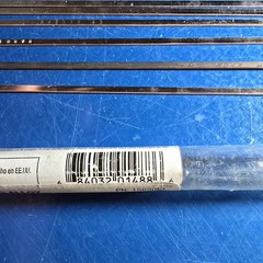 Harris Stay-Silv 15% Flat Brazing Rods .050” X 1/8”. 15 Full Sticks, 8 Partial.