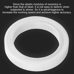 6806-2RS Sealed Full Ceramic Bearing ZrO2 Rolling Ball Bearing 30x42x7mm