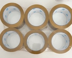 6 Rolls Official eBay Brand Logo Yellow Packing Packaging Tape Shipping 2″ X 75”