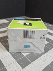 Genuine DYMO 30857 LW Large White NAME BADGE Labels 2 1/2 x 4″250 per roll TP2